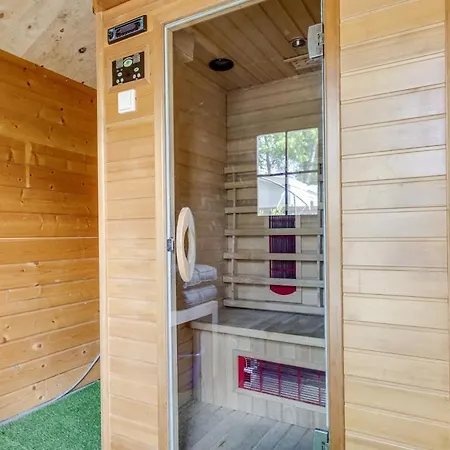 Knusse Wellness Op De Veluwe Chalet Putten